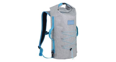 Sac à dos étanche urbain 20l tpu gris turquoise zulupack