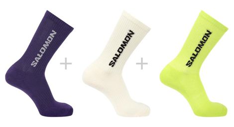 Salomon Everyday Crew Socken, mehrfarbig (3 Paar)