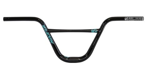 Guidon ELEVN 31.8 Plat 8.5'' Noir/Turquoise