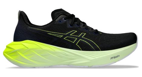 Asics novablast 4 laufschuhe schwarz/blau/grün herren