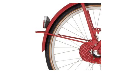 Cortina barre de garde-boue arrière 24 u4 vrai rouge mat