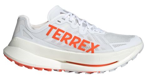 adidas terrex agravic speed ultra trail running shoes white orange men s
