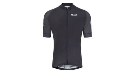 Maillot de cyclisme femme essentiel à manches courtes - noir