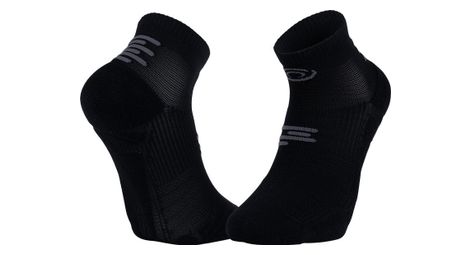 Chaussettes bv sport run marathon low noir/gris
