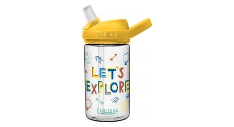 Kids water bottle camelbak eddy + kids 400ml lets explore