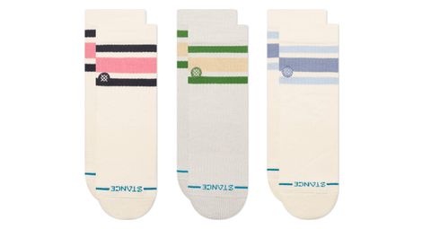 Chaussettes (3 paires) stance boyd quarter multicolore femme