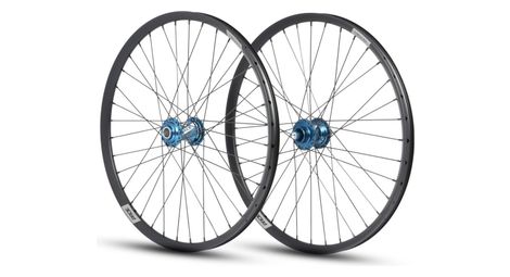 Paire de Roues Alu Cruiser Pride Helium Control 20/10mm Bleu
