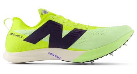 new balance fuelcell supercomp md x v3 green yellow unisex running shoes