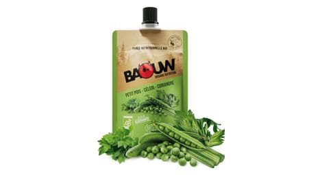 Baouw puré energético salado ecológico guisante / apio / cilantro 90g