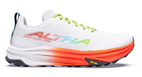Scarpe da trail Altra Mont Blanc Speed Bianco/Rosso da uomo