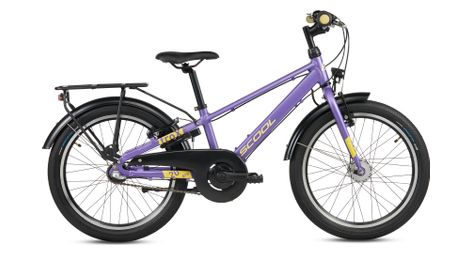 S’COOL troX pro, vélo enfant, 3 vitesses, Violet/Jaune