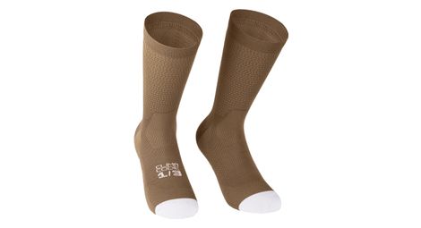 Calcetines unisex assos endurance s11 marrón claro