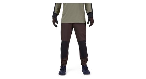 Pantalon vtt fox defend fire marron/noir homme
