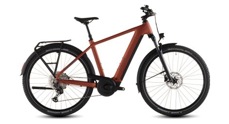Vtc électrique cube nuride hybrid pro 800 shimano deore/deore xt 12v 800 wh 29 rouge orange chilli 2026
