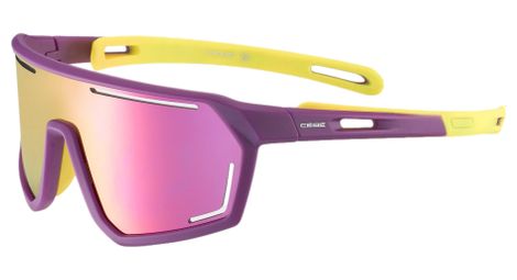 Lunettes enfant cébé s’trace purple yellow - pink mirror