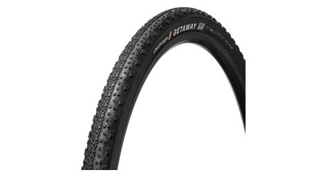 Neumático challenge open getaway xp 700 mm tubeless souple negro/negro gravel