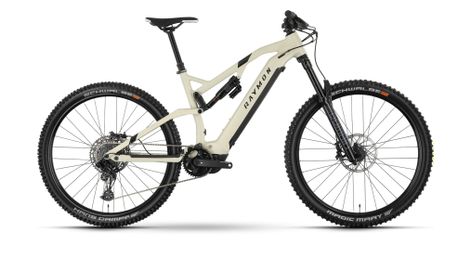 Raymon trailray 140e 10.0 se e-mtb a sospensione totale sram sx eagle 12s 720 wh 29'' beige