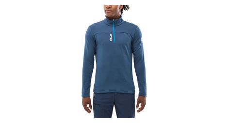 Polaire millet seneca 1/2 zip bleu homme