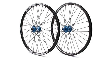Paire de roues alu cruiser pride control v1 v-brake bleu