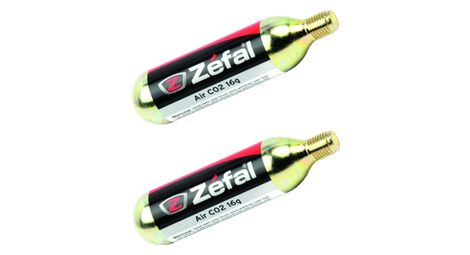 Zefal cartouche filetee co2 16g x2