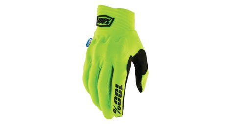 Gants longs 100 cognito smart shock fluo jaune