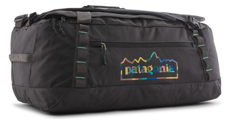 Patagonia black hole duffel 55l reisetasche schwarz/mehrfarbig