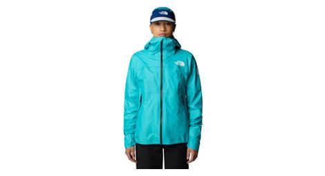 The north face chaqueta impermeable summit papsura futurelight azul mujer