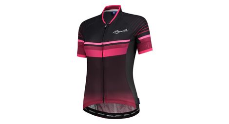 Maillot manches courtes velo rogelli impress - femme