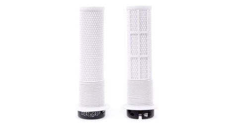 Paire de grips dmr deathgrip blanc