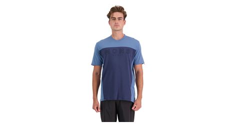 Mons royale redwood merino vt short sleeve jersey blue l