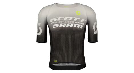 Maillot de manga corta RC SCOTT-SRAM Racepara hombre Negro/Blanco