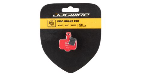 Plaquette de frein jagwire sport semi metallic disc brake pad sram code