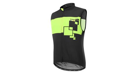 Gilet sans manches ultra black yellow m