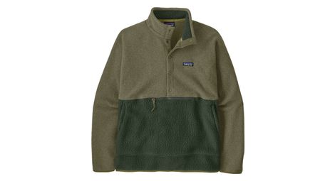 Polaire patagonia retro pile 1/2 zip vert homme