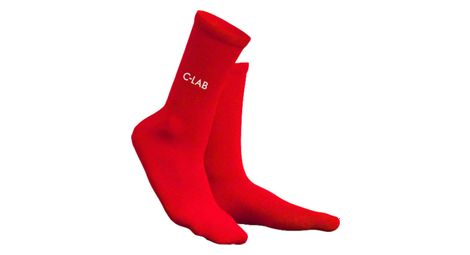 Chaussettes de cyclisme respirantes - rouge