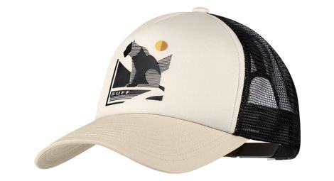 Cappellino Buff Trucker beige/nero