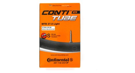 CONTINENTAL Schlauch 27,5 x 1,75 / 2,4 LIGHT Presta Ref 0182341