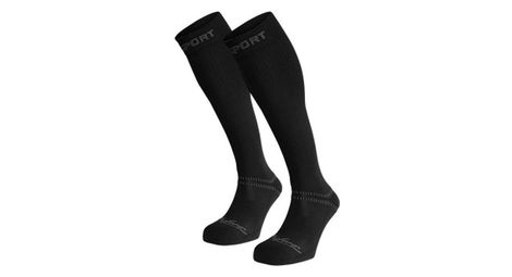 Chaussettes de compression bv sport confort evo noir