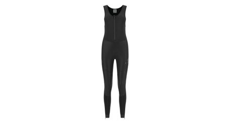 Cuissard long velo avec bretelless avec peau rogelli deep winter - femme - noir