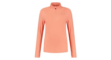 Maillot manches courtes rogelli core rose femme