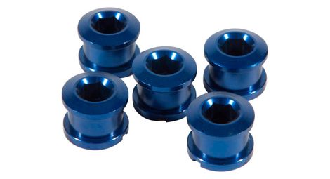 Pack de 5 vis insight pour couronne 6.5 x 4mm alu bleu