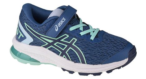 Asics gt 1000 9 ps 1014a151 405 pour un garcon bleu chaussures de running