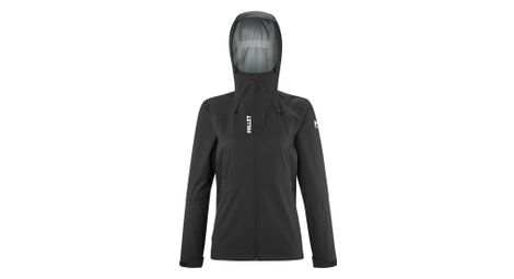 Veste imperméable femme millet fitz roy noir