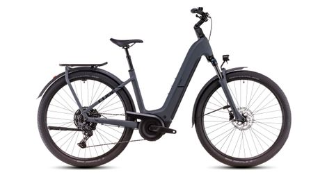 Vtc electrique cube kathmandu hybrid one 800 easy entry shimano cues 10v 800 wh 700 mm gris shadow 2025