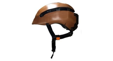 Casque vélo multi-impact hedkayse - cuir marron havane