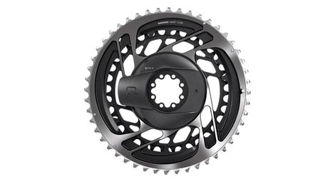 Plateau route sram kit powermeter dm red axs polar grey 50/37t