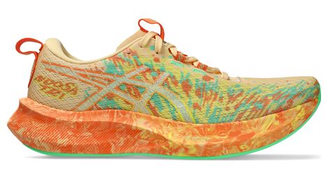 asics noosa tri 16 orange green women s running shoes