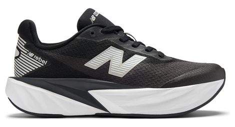 Zapatillas de running New Balance FuelCell Rebel Lace, negro/blanco, para niño