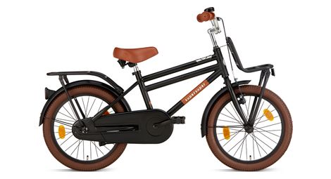 Velo enfant supersuper cooper 18 pouces noir mat