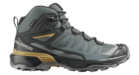Chaussures de Randonnée Salomon X Ultra 360 Mid GTX Vert/Noir Homme
